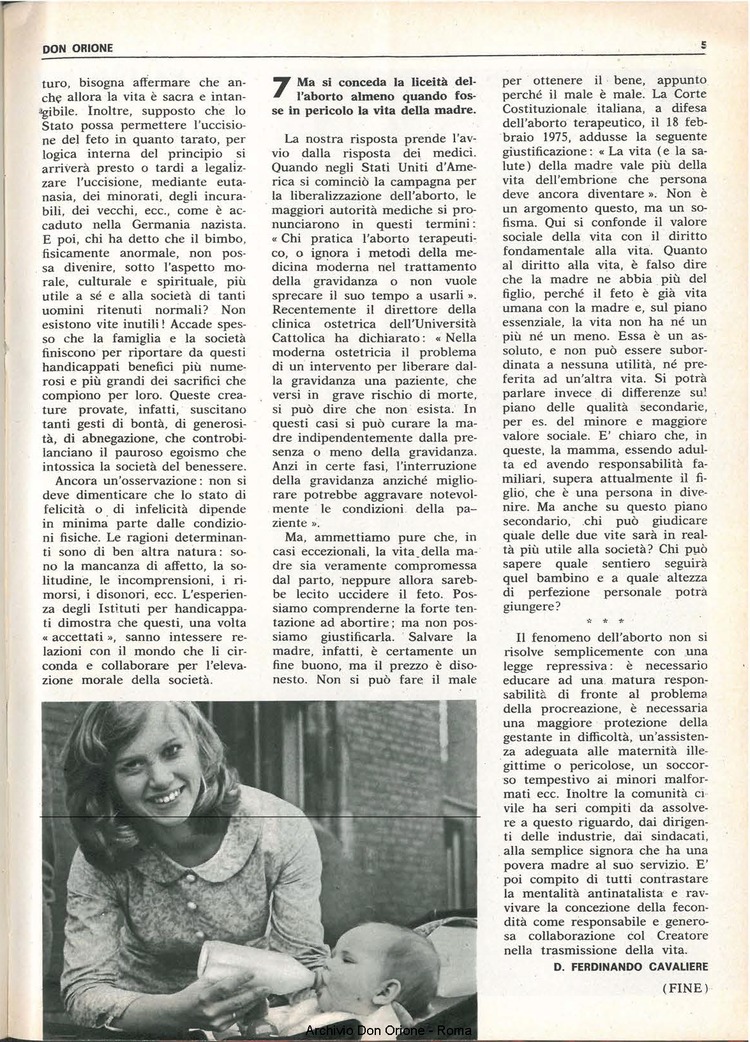 Don Orione, 70, 12, 15-09-1975, pagina 5