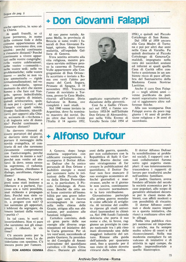 Don Orione, 70, 14, 15-10-1975, pagina 15