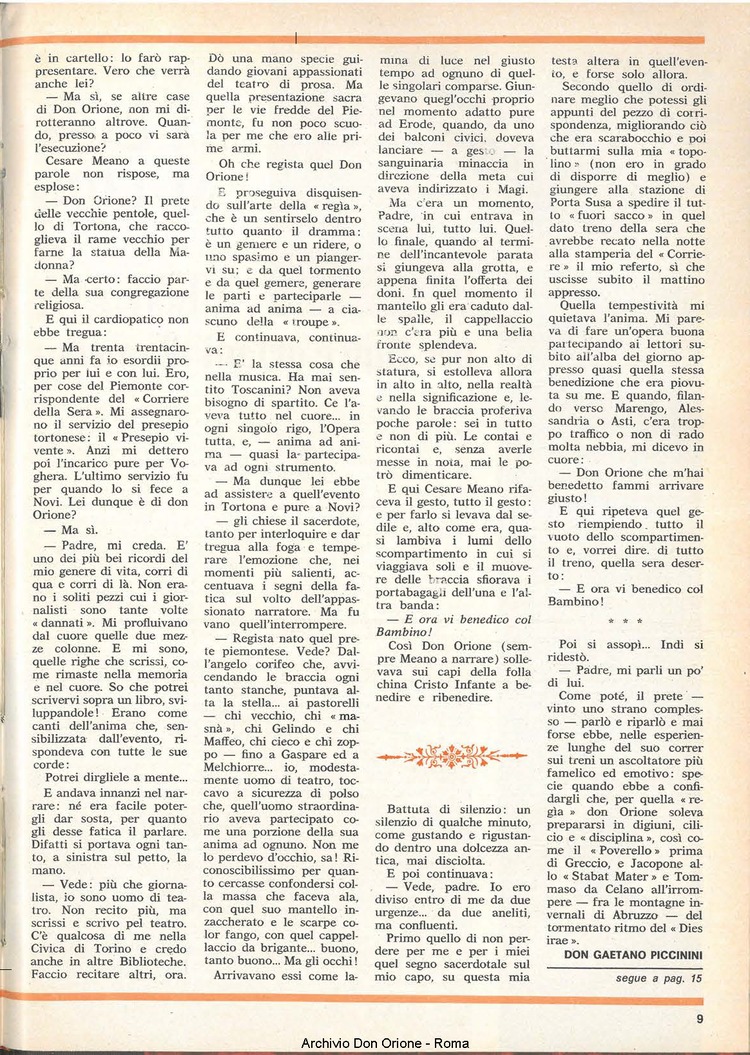 Don Orione, 70, 17, 01-12-1975, pagina 9