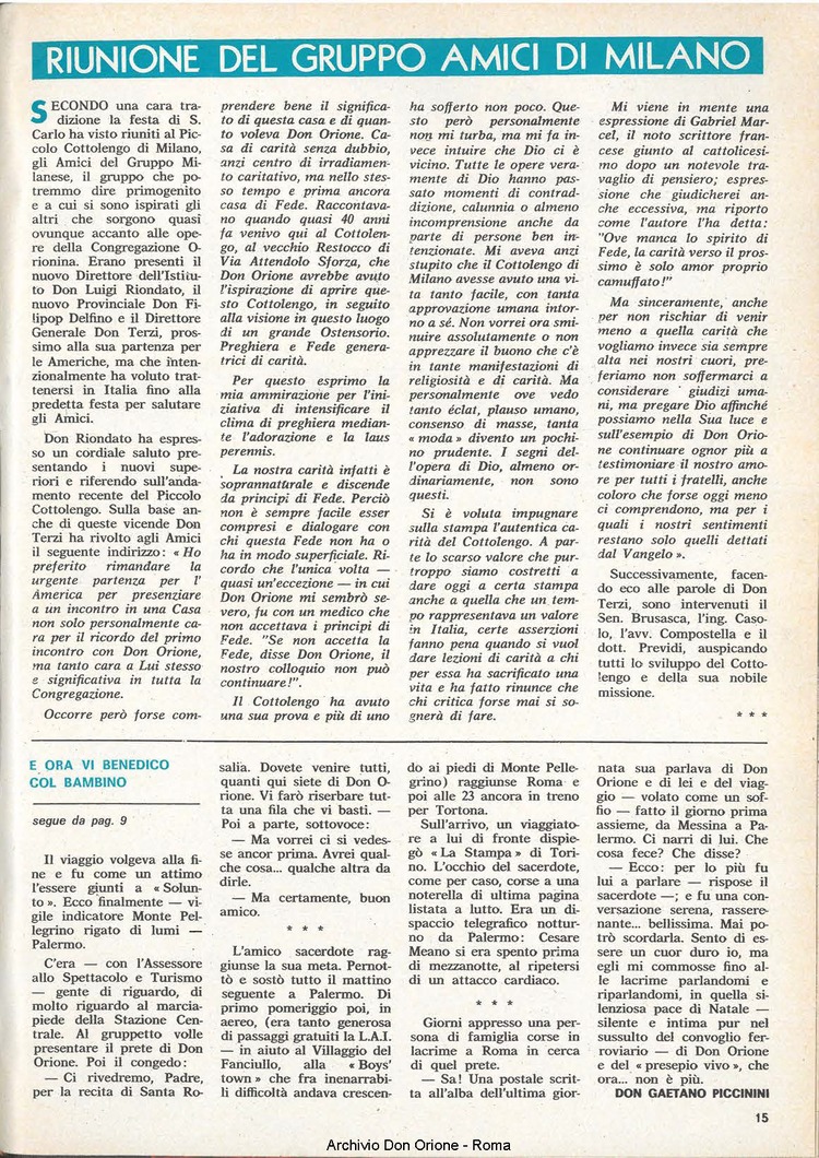 Don Orione, 70, 17, 01-12-1975, pagina 15