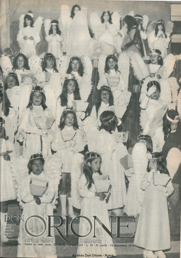 Don Orione, 70, 18, 15-12-1975, pagina 1