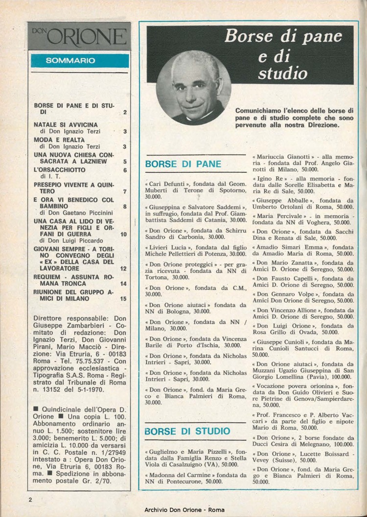 Don Orione, 70, 18, 15-12-1975, pagina 2