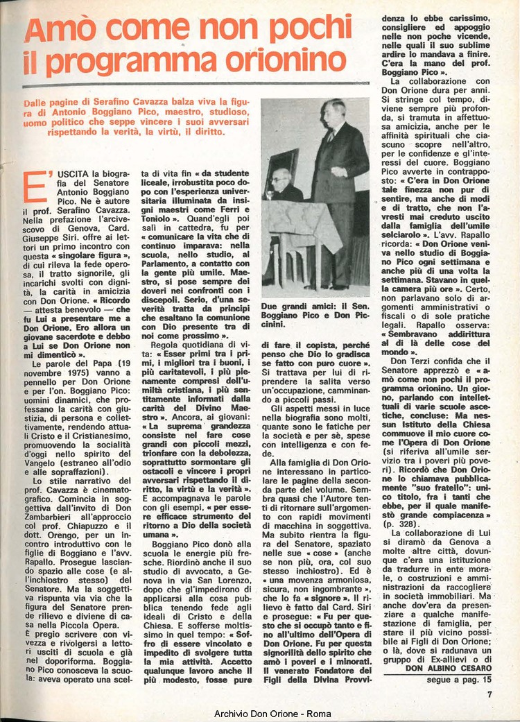 Don Orione, 71, 01, 01-01-1976, pagina 7