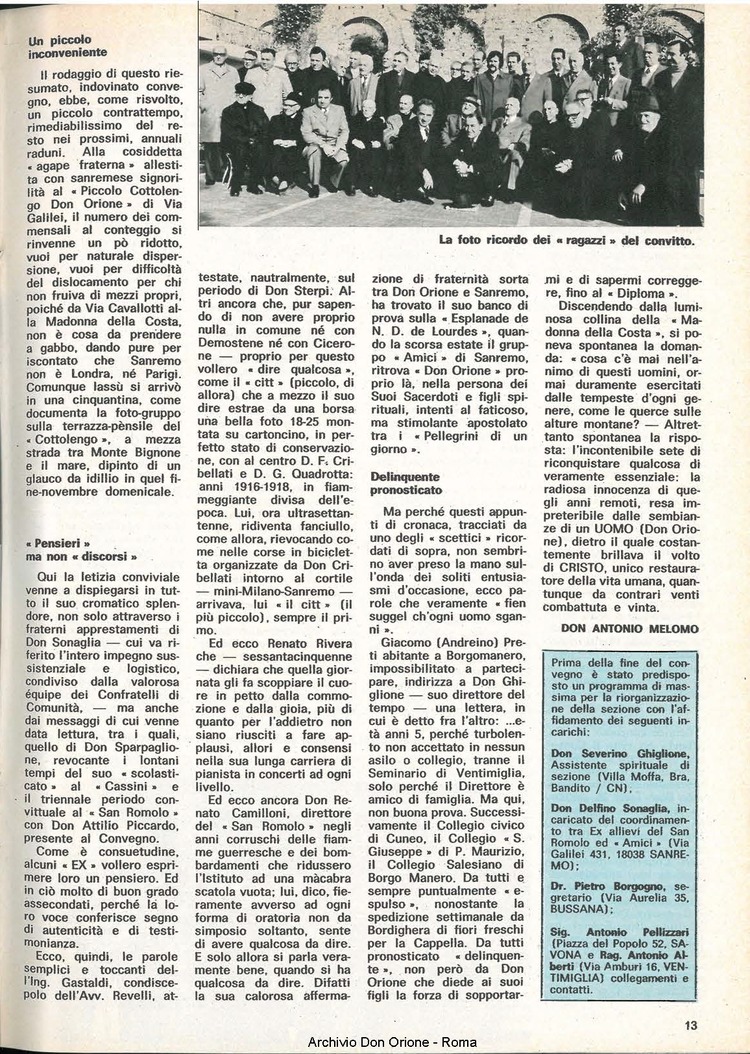 Don Orione, 71, 01, 01-01-1976, pagina 13