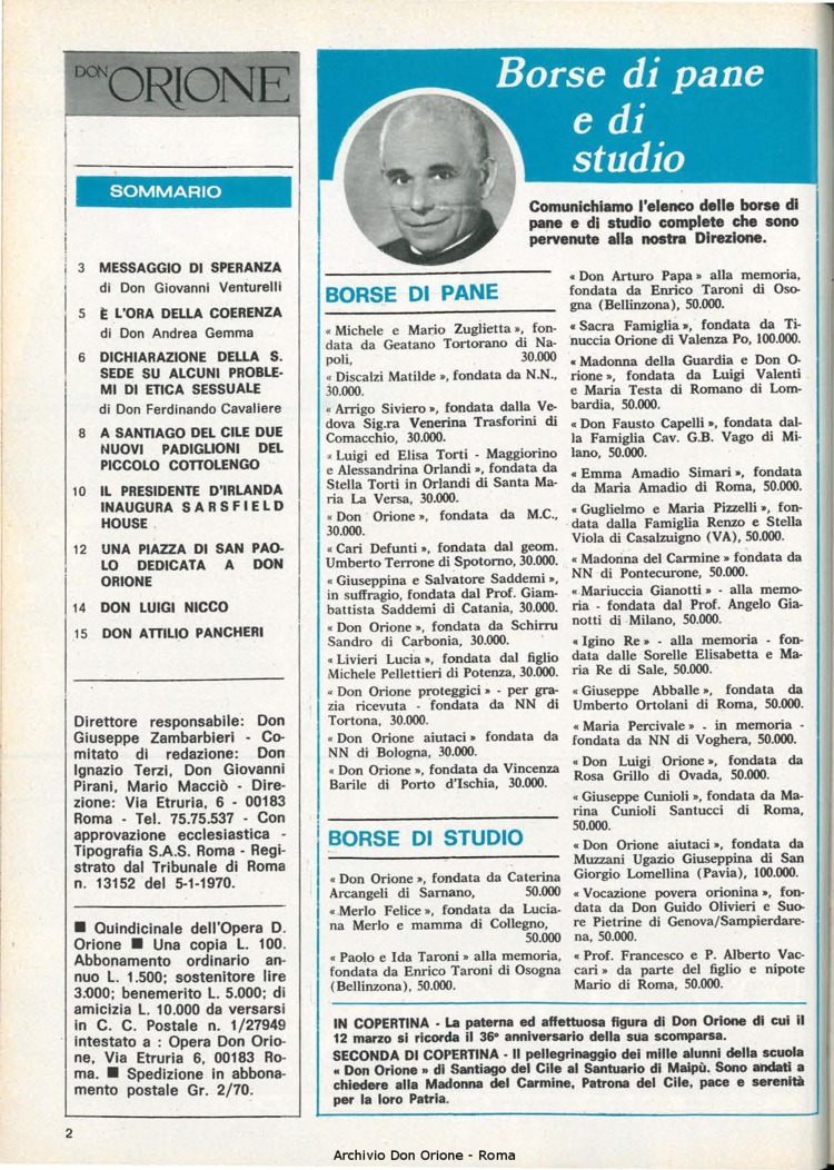 Don Orione, 71, 04, 15-03-1976, pagina 2