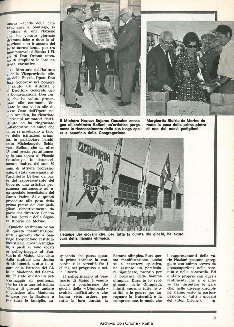 Don Orione, 71, 04, 15-03-1976, pagina 9