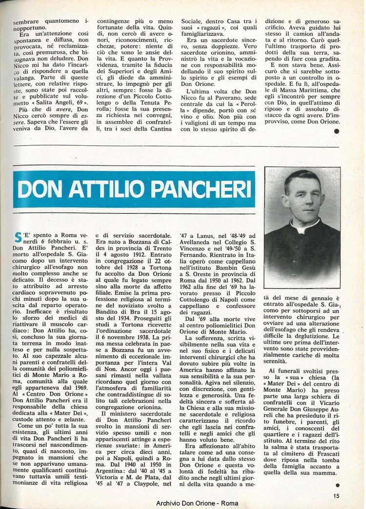 Don Orione, 71, 04, 15-03-1976, pagina 15