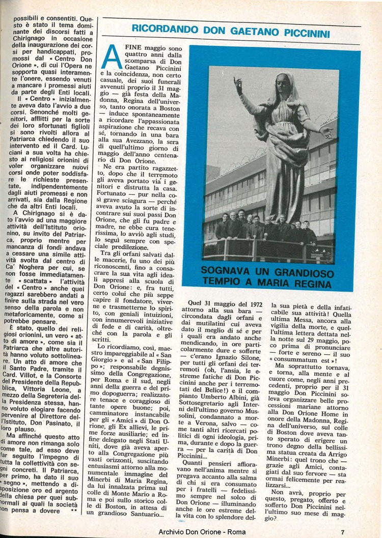 Don Orione, 71, 06, 01-05-1976, pagina 7