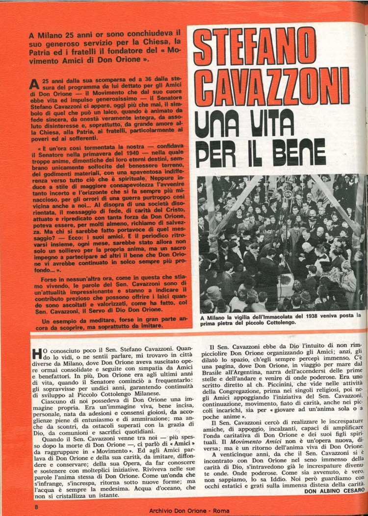 Don Orione, 71, 06, 01-05-1976, pagina 8