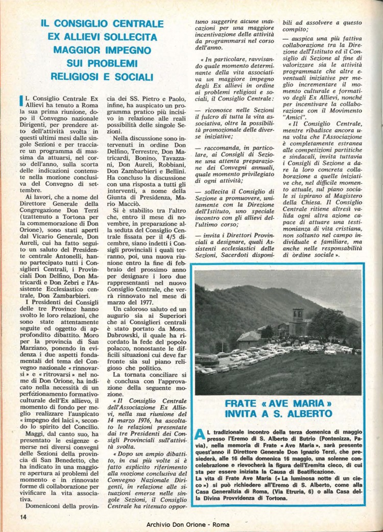Don Orione, 71, 06, 01-05-1976, pagina 14