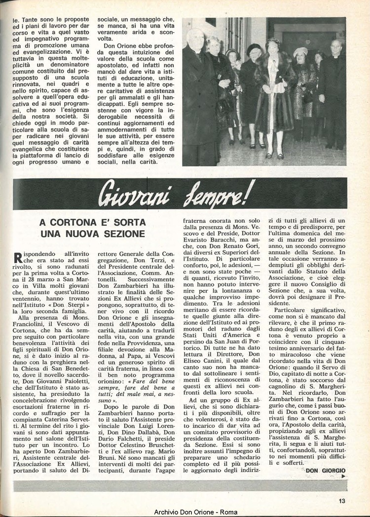 Don Orione, 71, 07, 15-05-1976, pagina 13
