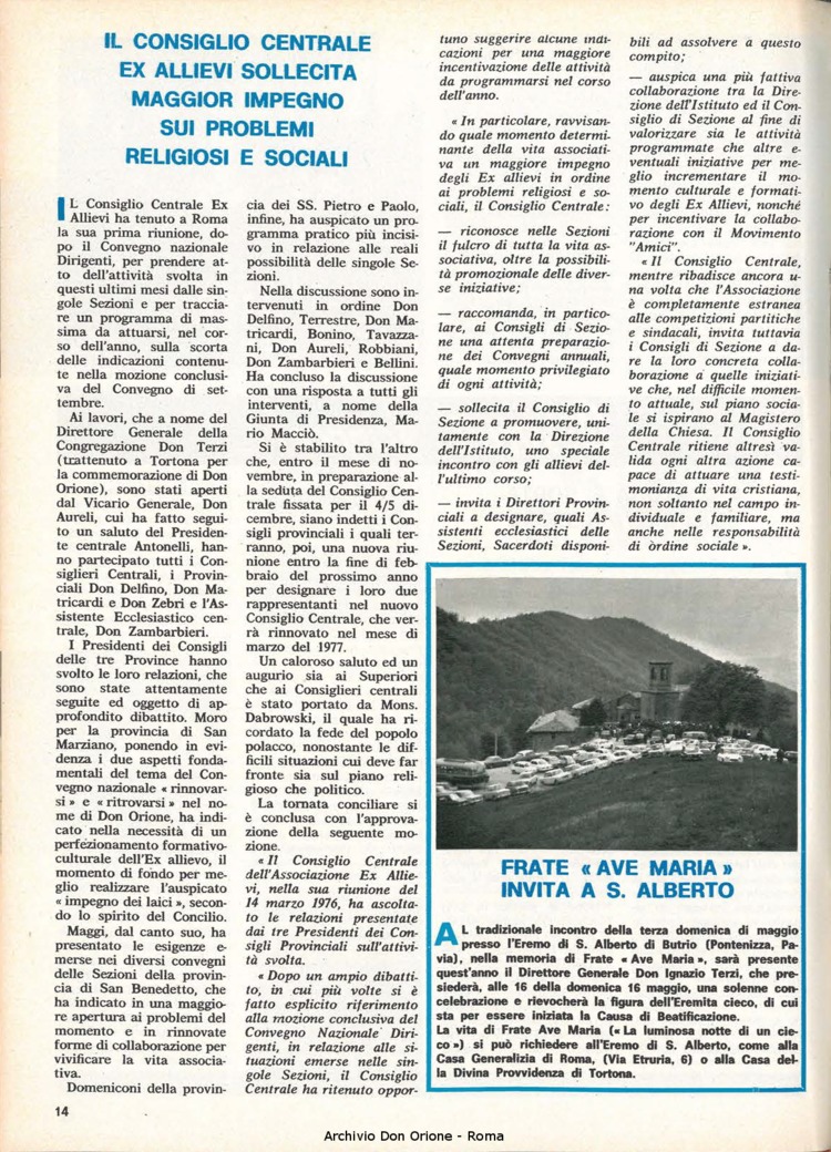 Don Orione, 71, 07, 15-05-1976, pagina 14
