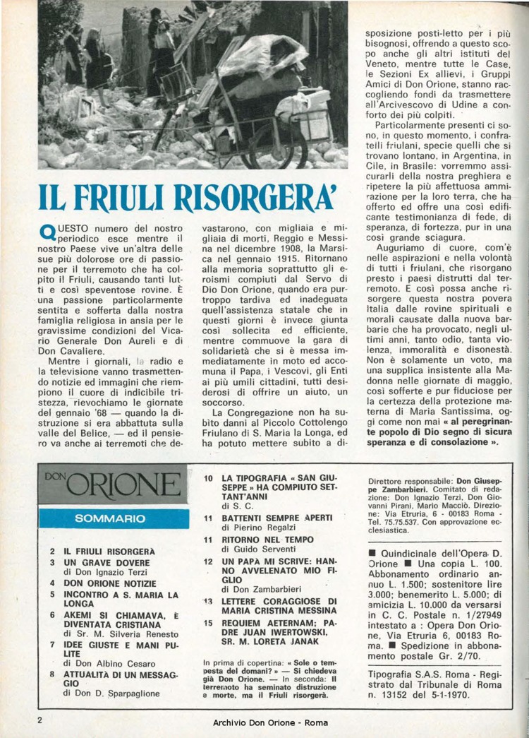Don Orione, 71, 08, 01-06-1976, pagina 2