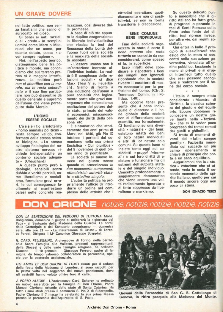 Don Orione, 71, 08, 01-06-1976, pagina 4
