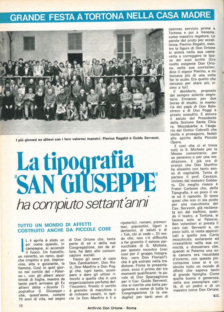 Don Orione, 71, 08, 01-06-1976, pagina 10
