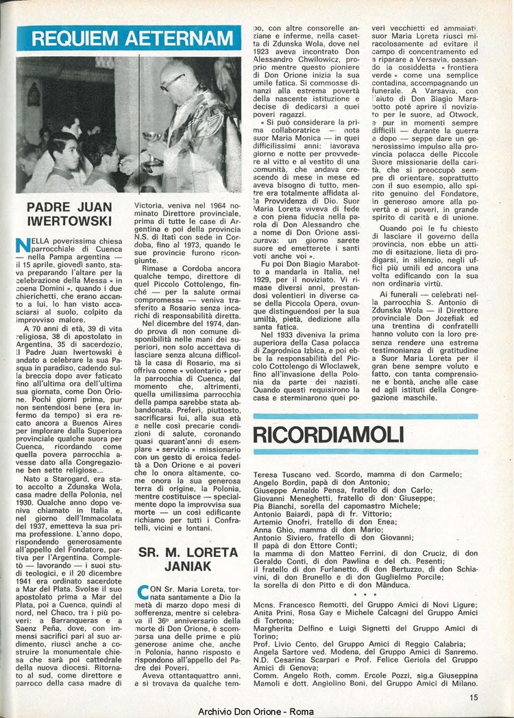 Don Orione, 71, 08, 01-06-1976, pagina 15