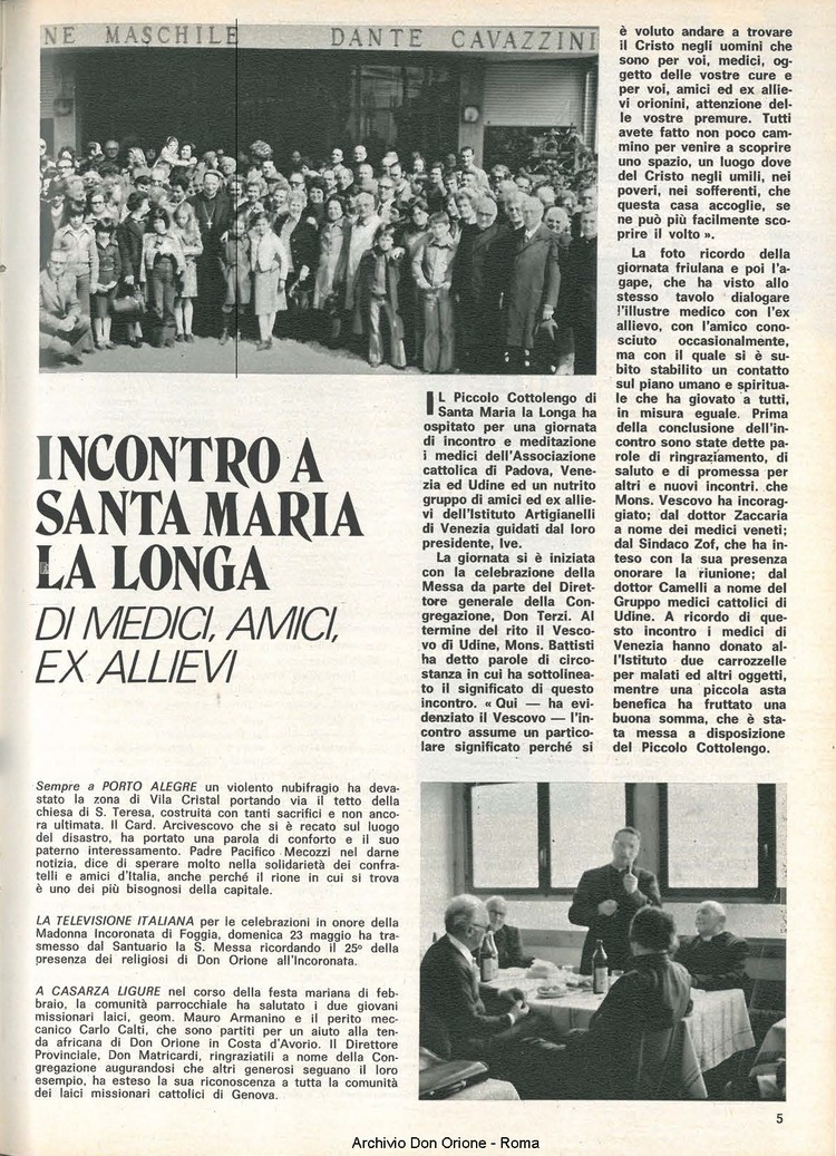 Don Orione, 71, 09, 15-06-1976, pagina 5