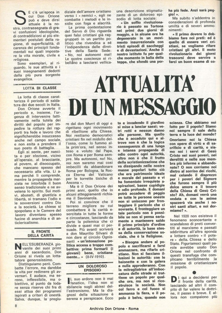 Don Orione, 71, 09, 15-06-1976, pagina 8