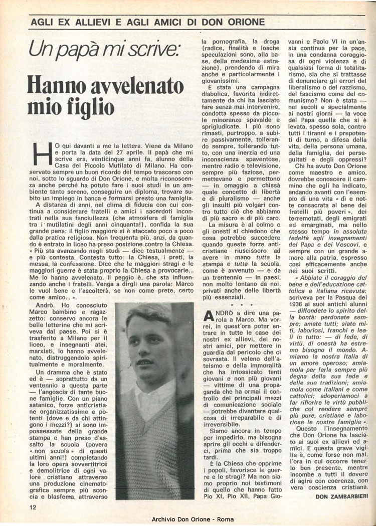 Don Orione, 71, 09, 15-06-1976, pagina 12