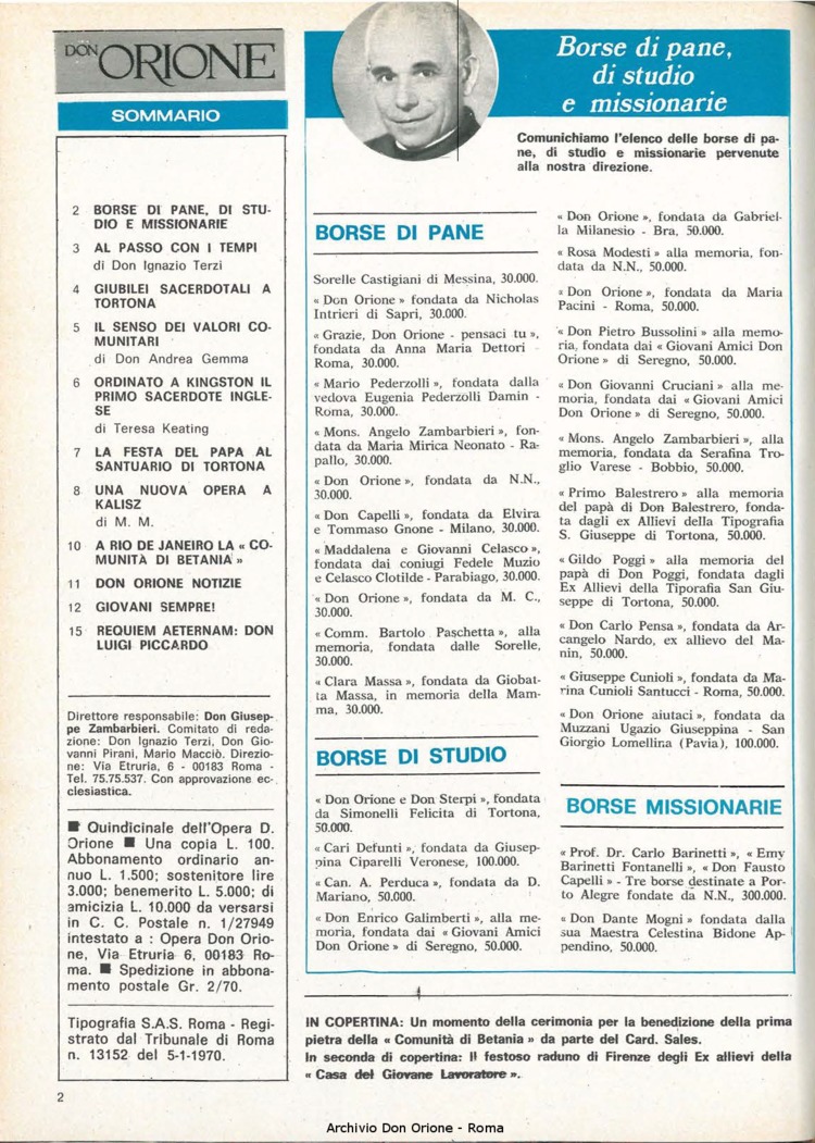 Don Orione, 71, 12, 01-09-1976, pagina 2