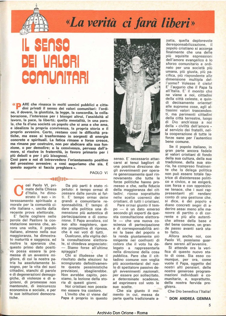Don Orione, 71, 12, 01-09-1976, pagina 5