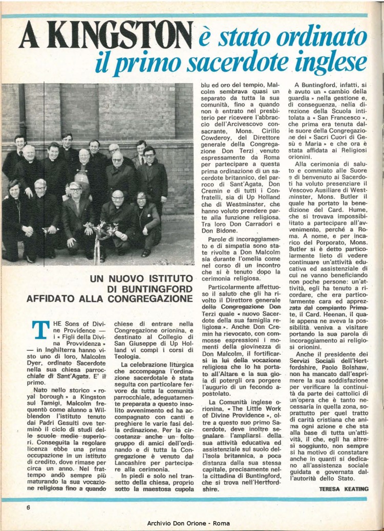 Don Orione, 71, 12, 01-09-1976, pagina 6