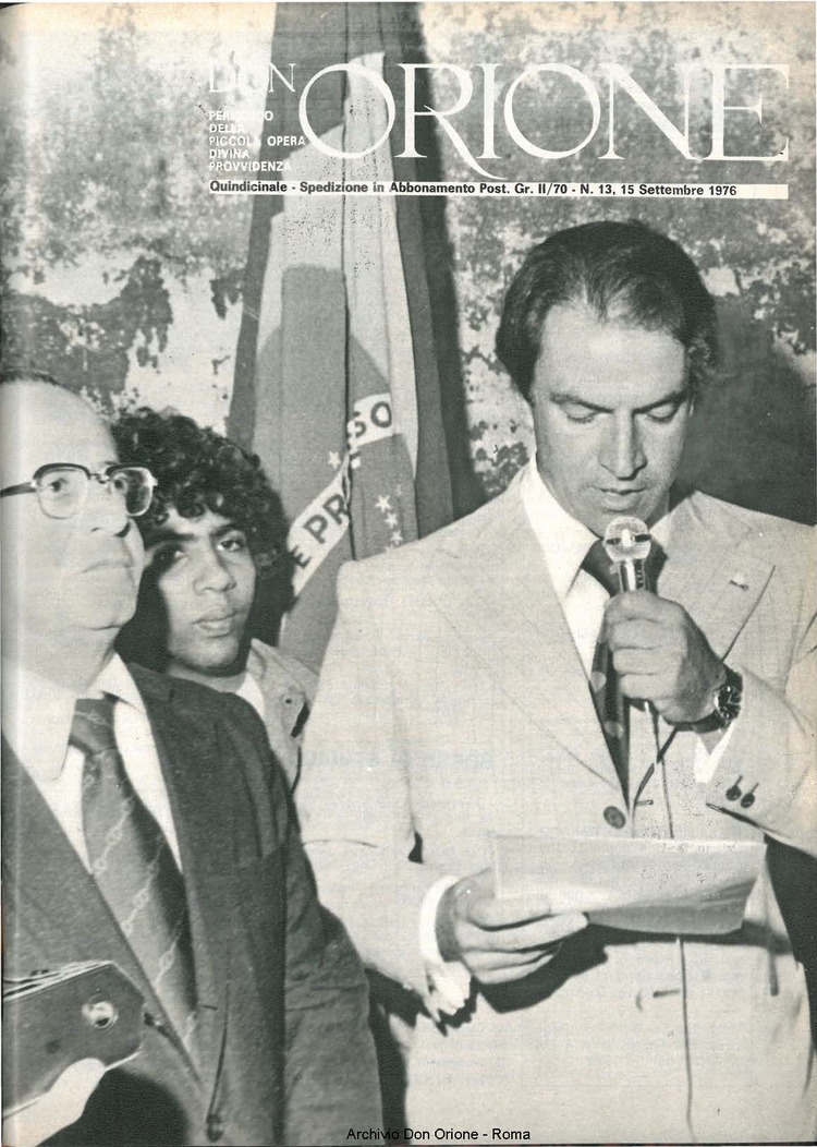 Don Orione, 71, 13, 15-09-1976, pagina 1