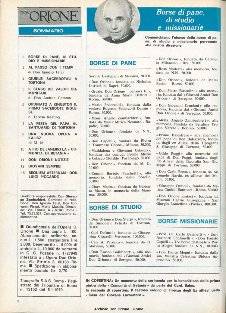 Don Orione, 71, 13, 15-09-1976, pagina 2