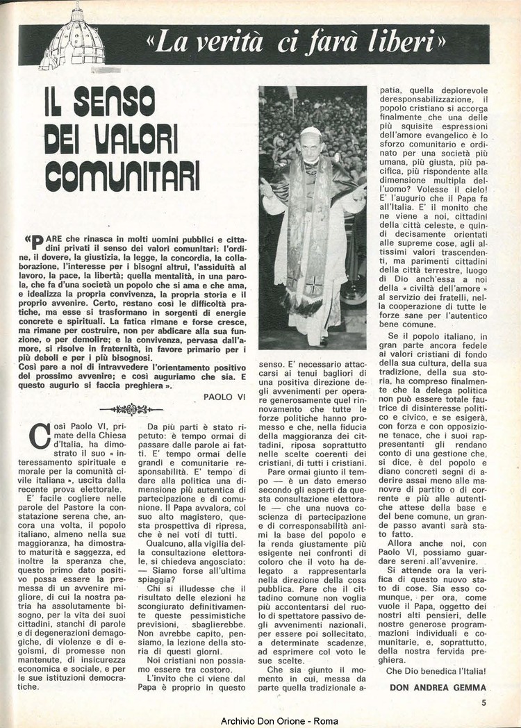 Don Orione, 71, 13, 15-09-1976, pagina 5