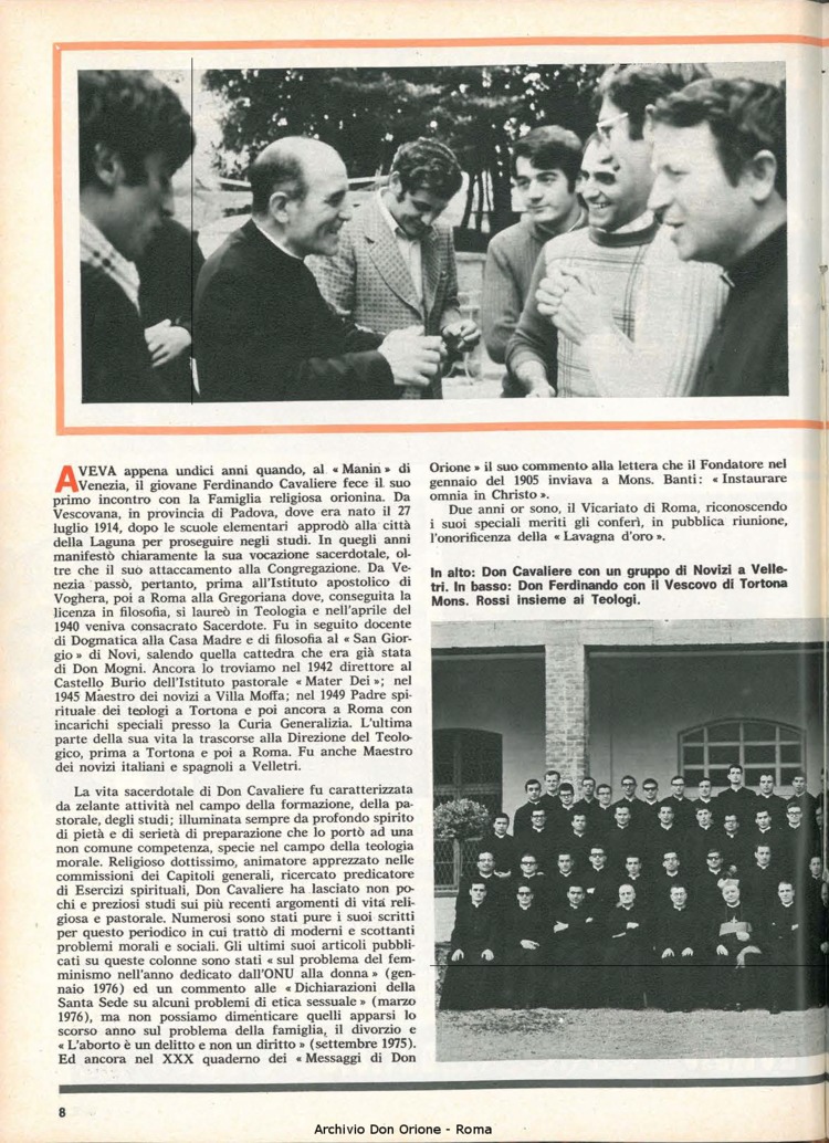 Don Orione, 71, 13a, 01-10-1976, pagina 8
