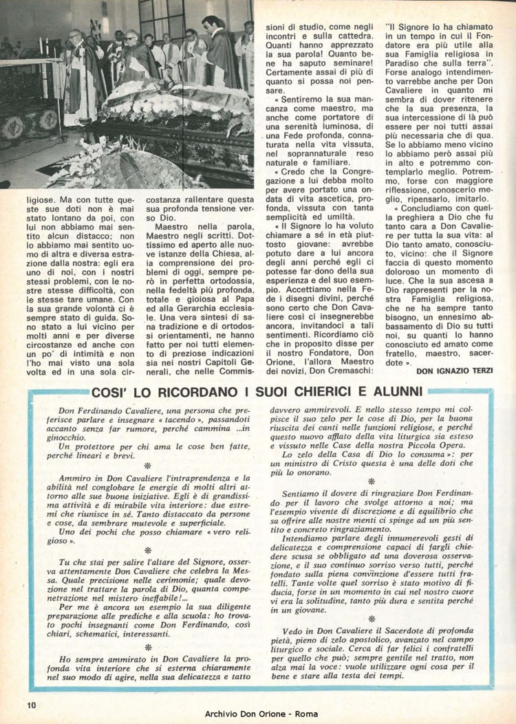 Don Orione, 71, 13a, 01-10-1976, pagina 10
