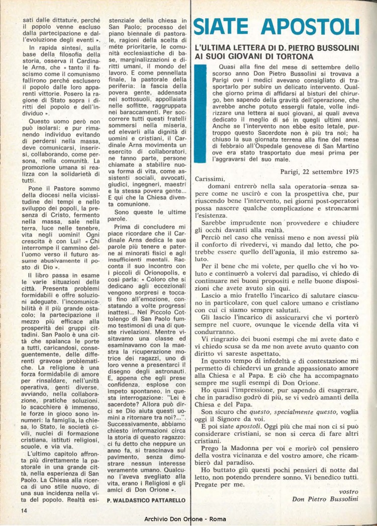 Don Orione, 71, 14, 15-10-1976, pagina 14