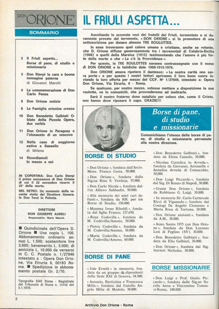 Don Orione, 71, 15, 01-11-1976, pagina 2