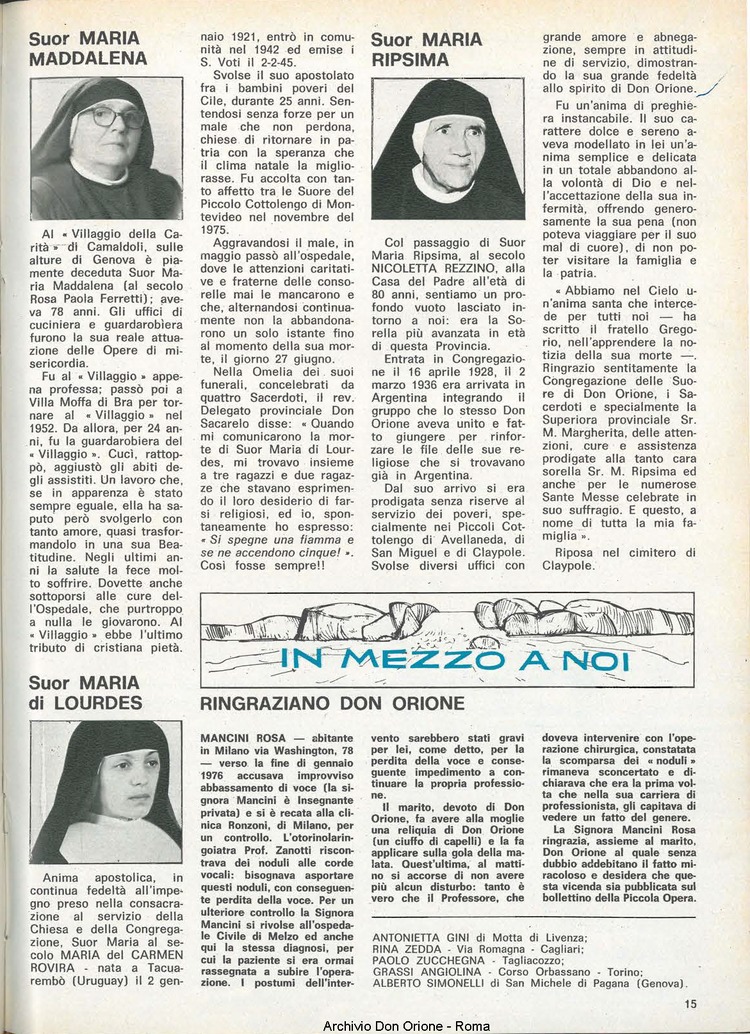 Don Orione, 71, 15, 01-11-1976, pagina 15