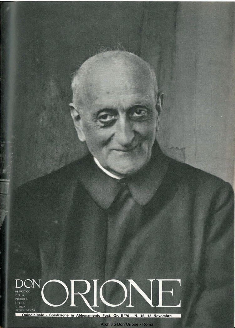 Don Orione, 71, 16, 15-11-1976, pagina 1