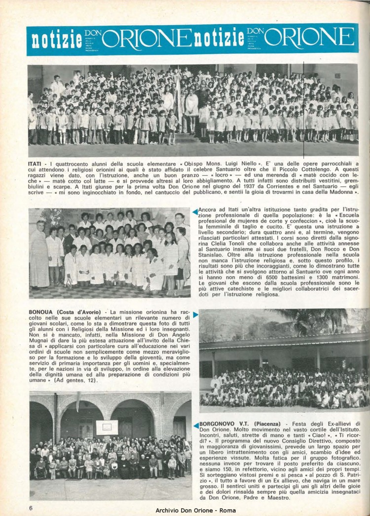 Don Orione, 71, 16, 15-11-1976, pagina 6