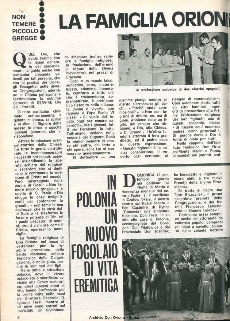Don Orione, 71, 16, 15-11-1976, pagina 8