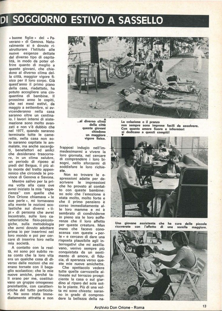 Don Orione, 71, 16, 15-11-1976, pagina 13