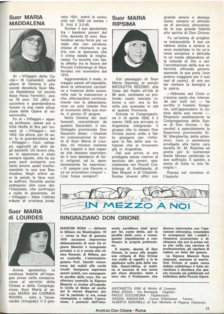 Don Orione, 71, 16, 15-11-1976, pagina 15