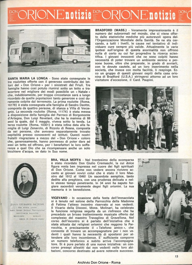 Don Orione, 72, 01, 01-01-1977, pagina 13