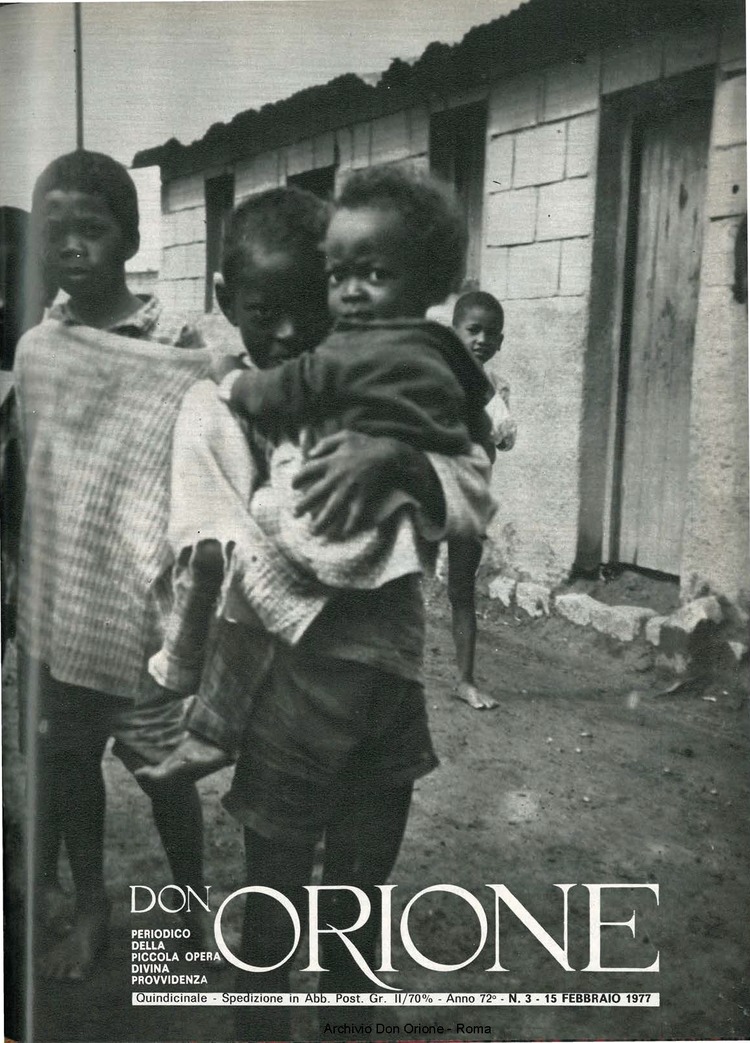 Don Orione, 72, 03, 15-02-1977, pagina 1