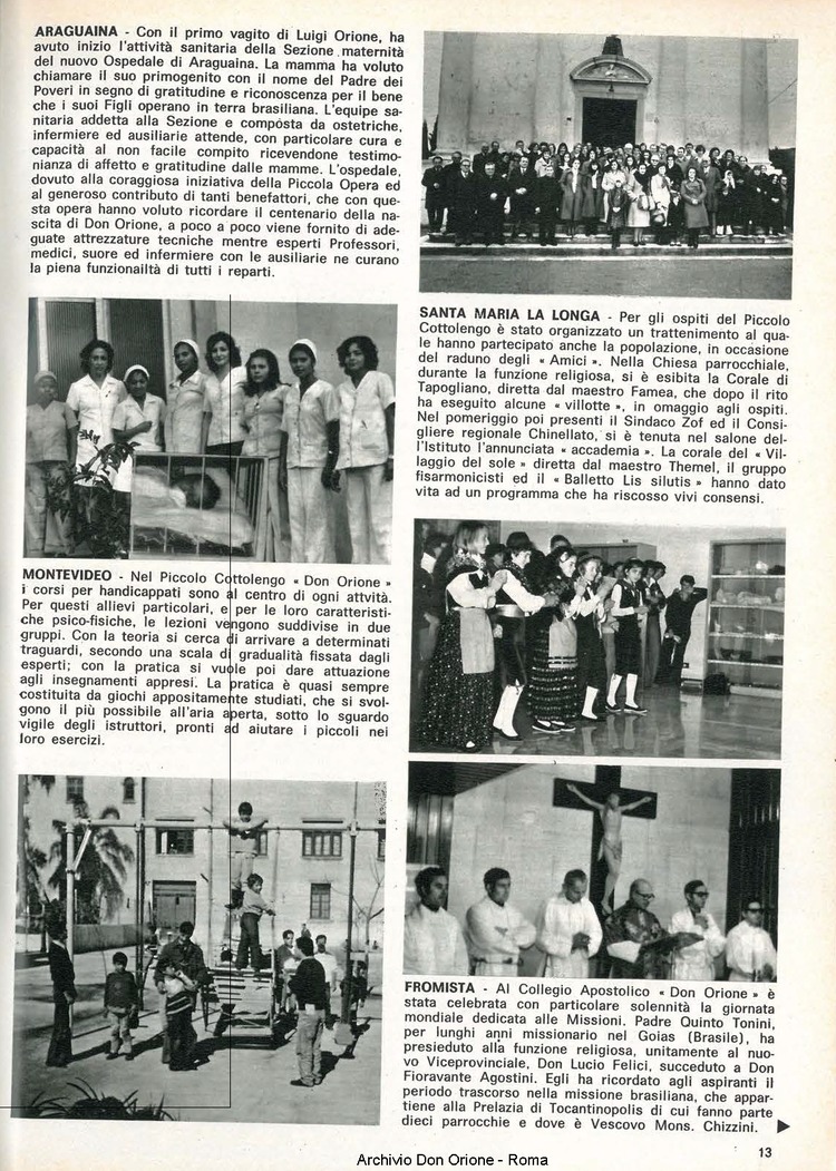 Don Orione, 72, 03, 15-02-1977, pagina 13