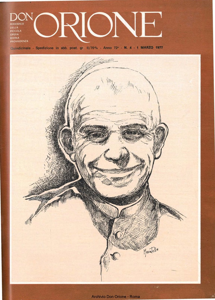 Don Orione, 72, 04, 01-03-1977, pagina 1