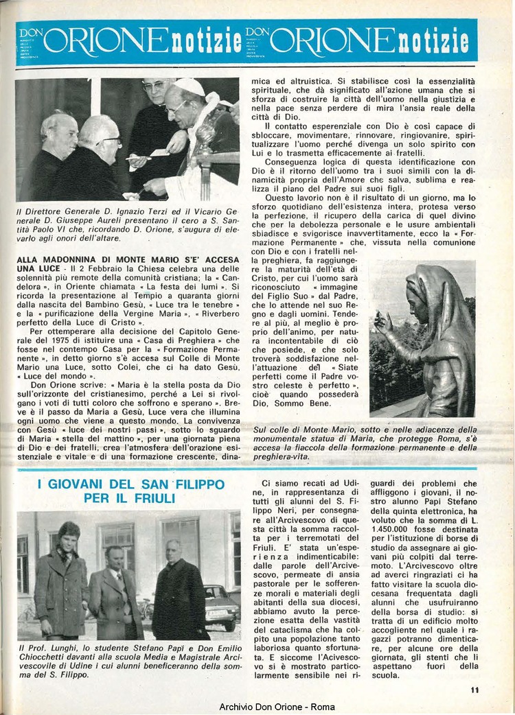 Don Orione, 72, 05, 15-03-1977, pagina 11