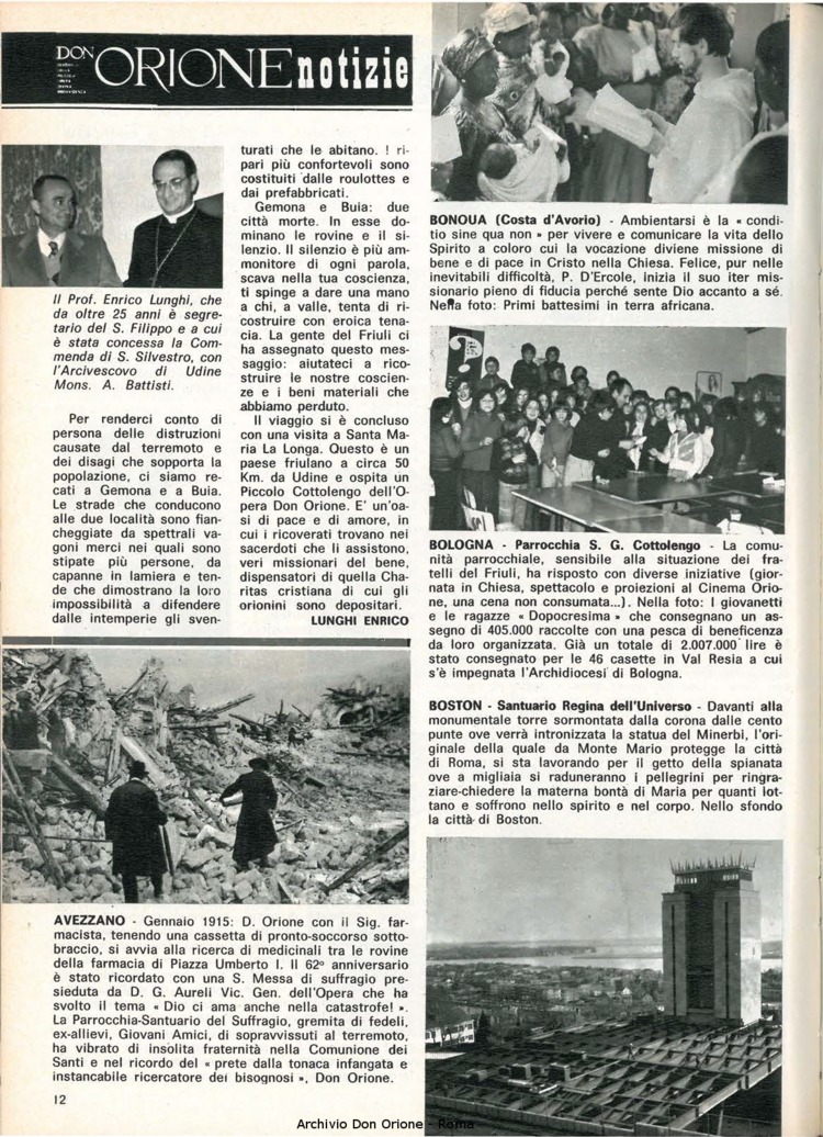 Don Orione, 72, 05, 15-03-1977, pagina 12