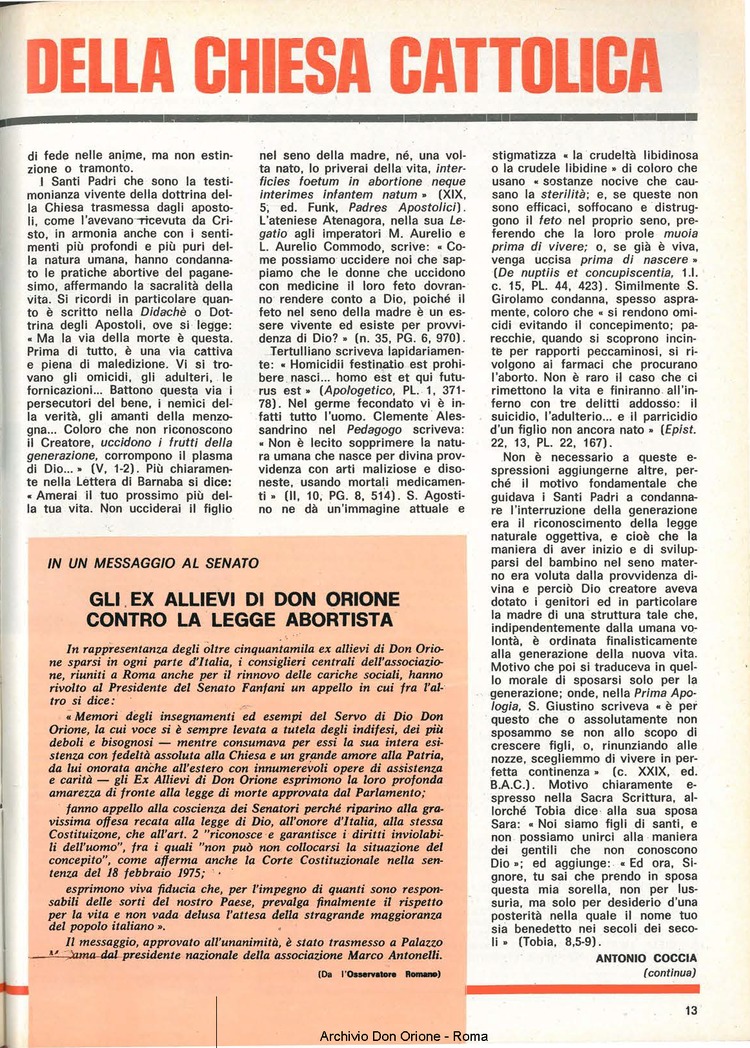 Don Orione, 72, 07, 01-05-1977, pagina 13