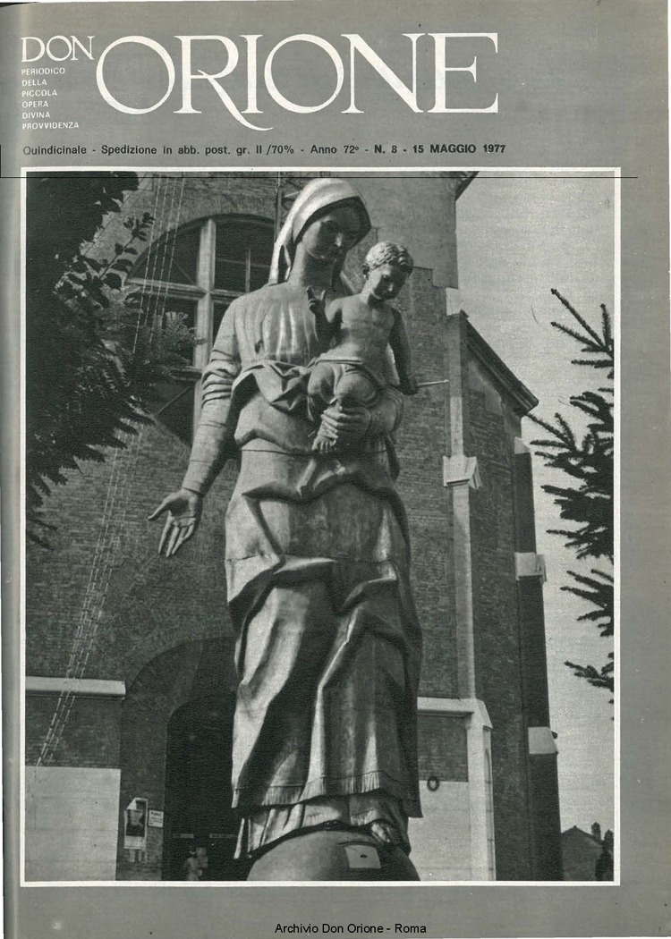 Don Orione, 72, 08, 15-05-1977, pagina 1