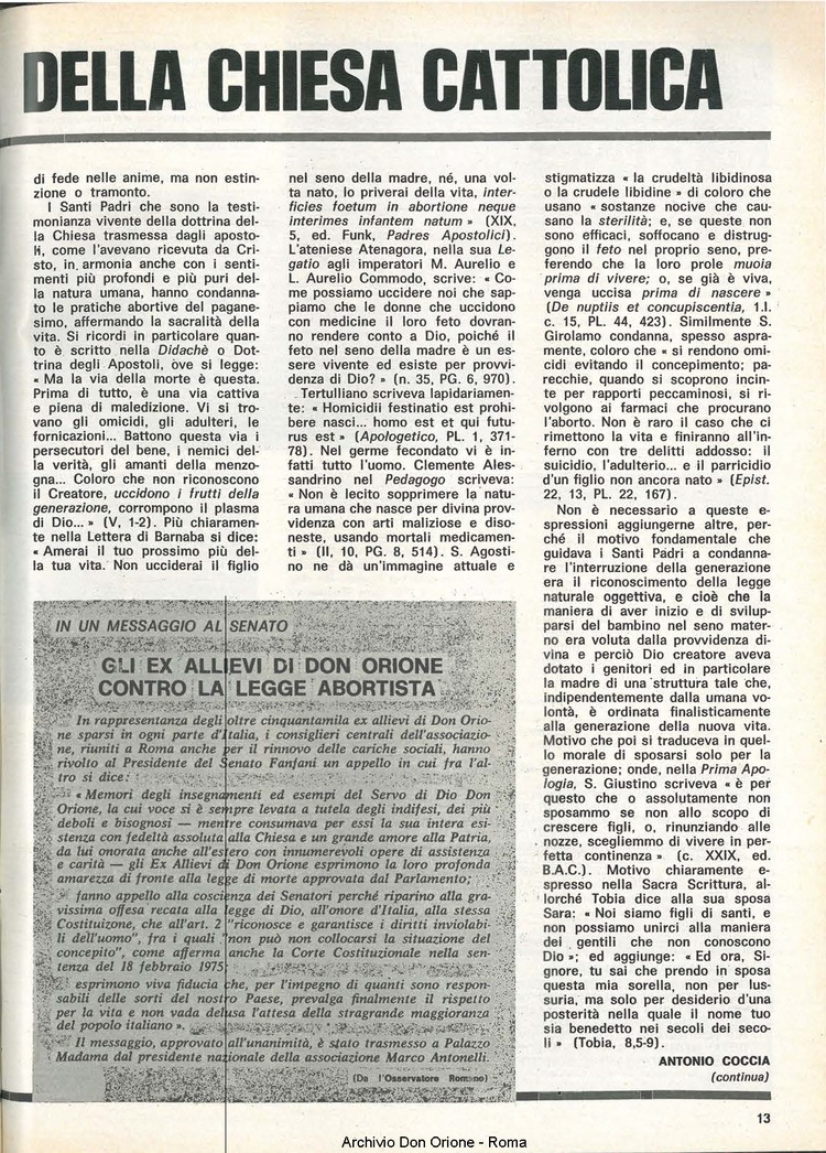 Don Orione, 72, 08, 15-05-1977, pagina 13