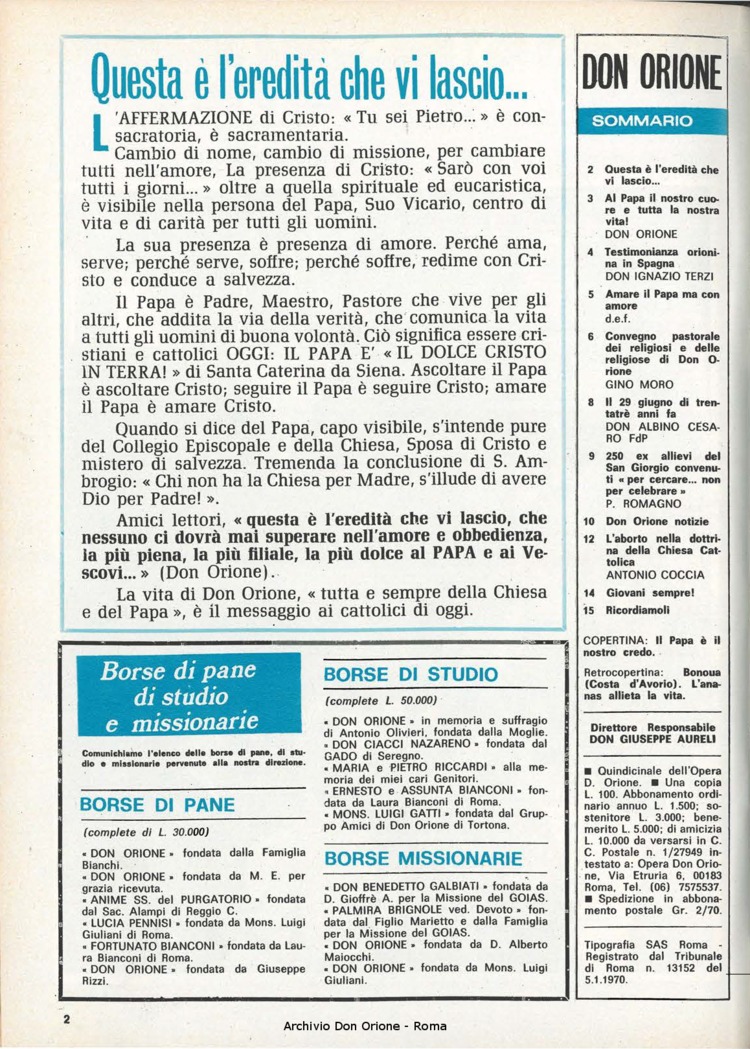 Don Orione, 72, 10, 15-06-1977, pagina 2