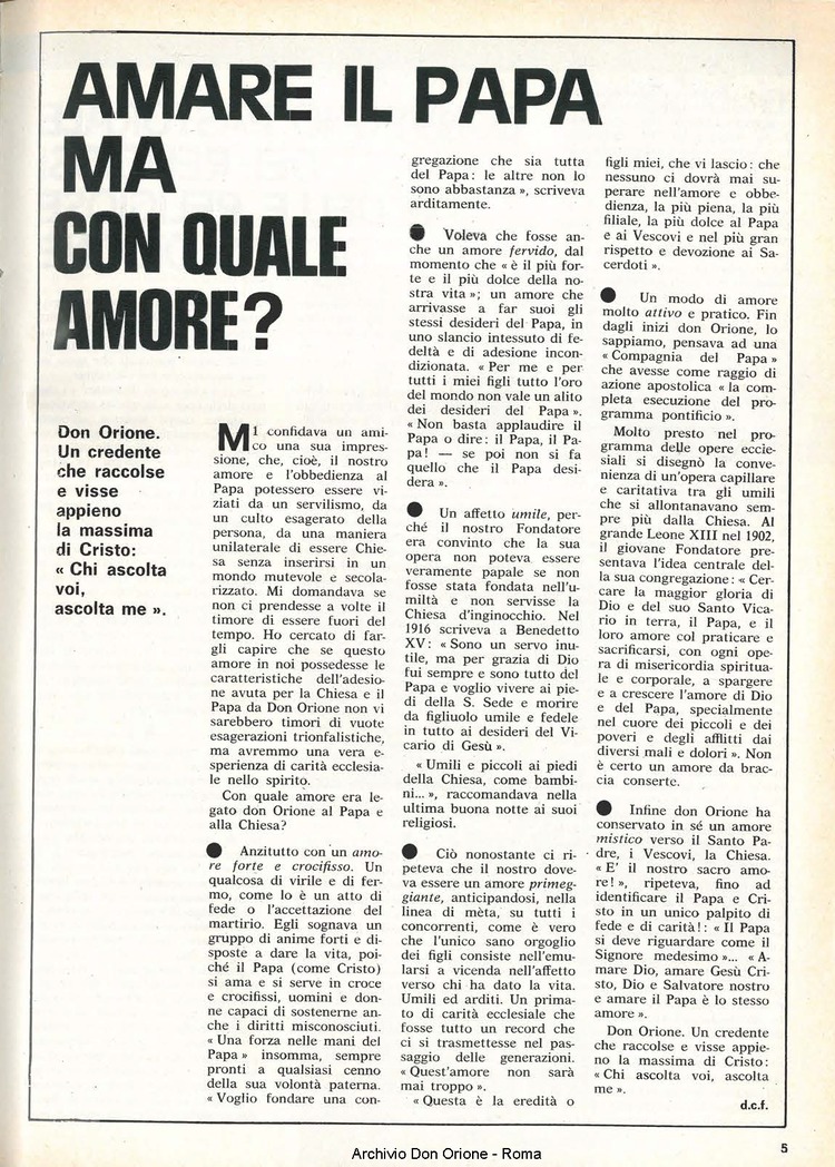 Don Orione, 72, 10, 15-06-1977, pagina 5
